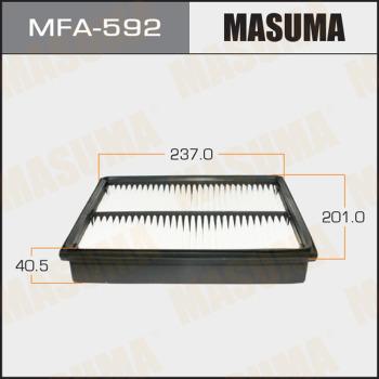 MASUMA MFA-592 - Воздушный фильтр, двигатель unicars.by