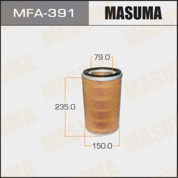 MASUMA MFA-391 - Воздушный фильтр, двигатель unicars.by