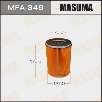 MASUMA MFA-349 - Воздушный фильтр, двигатель unicars.by