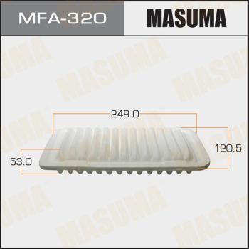 MASUMA MFA-320 - Воздушный фильтр, двигатель unicars.by