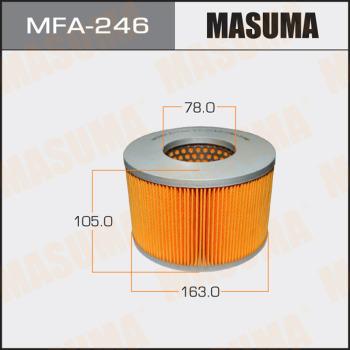 MASUMA MFA-246 - Воздушный фильтр, двигатель unicars.by