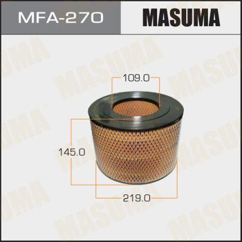 MASUMA MFA-270 - Воздушный фильтр, двигатель unicars.by