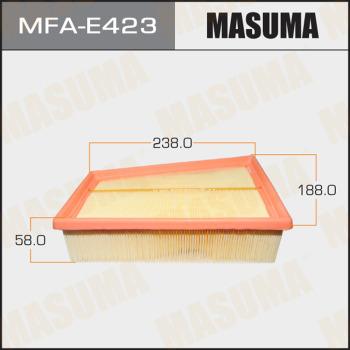 MASUMA MFA-E423 - Воздушный фильтр, двигатель unicars.by