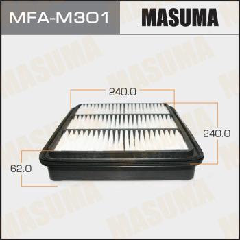 MASUMA MFA-M301 - Воздушный фильтр, двигатель unicars.by