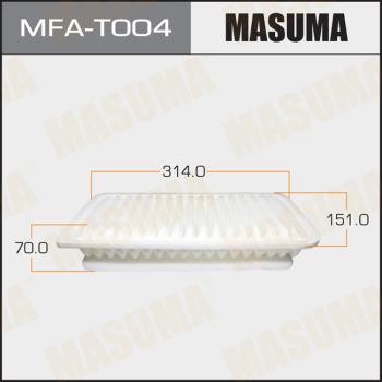 MASUMA MFA-T004 - Воздушный фильтр, двигатель unicars.by