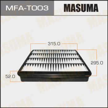 MASUMA MFA-T003 - Воздушный фильтр, двигатель unicars.by