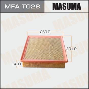 MASUMA MFA-T028 - Воздушный фильтр, двигатель unicars.by