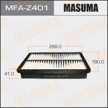 MASUMA MFA-Z401 - Воздушный фильтр, двигатель unicars.by