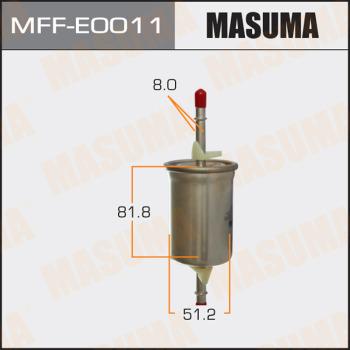 MASUMA MFF-E0011 - Топливный фильтр unicars.by