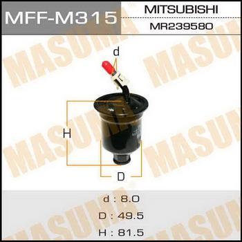 MASUMA MFF-M315 - Топливный фильтр unicars.by