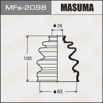 MASUMA MFs-2098 - Пыльник, приводной вал unicars.by