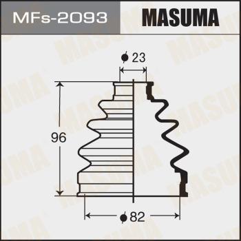 MASUMA MFs-2093 - Пыльник, приводной вал unicars.by