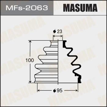 MASUMA MFs-2063 - Пыльник, приводной вал unicars.by