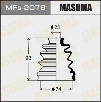 MASUMA MFs-2079 - Пыльник, приводной вал unicars.by