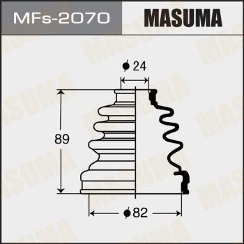 MASUMA MFS-2070 - Пыльник, приводной вал unicars.by