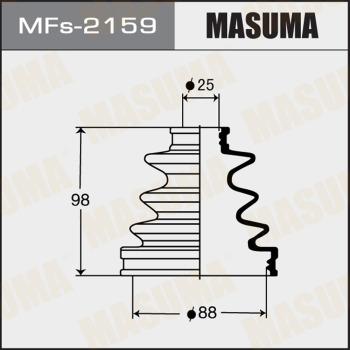 MASUMA MFS-2159 - Пыльник, приводной вал unicars.by