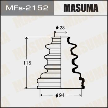 MASUMA MFS-2152 - Пыльник, приводной вал unicars.by