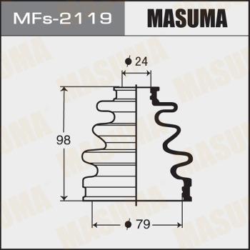 MASUMA MFs-2119 - Пыльник, приводной вал unicars.by