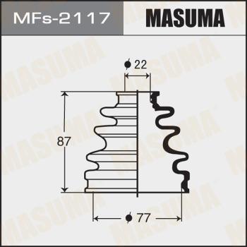 MASUMA MFs-2117 - Пыльник, приводной вал unicars.by