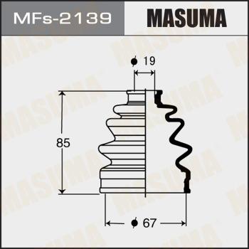 MASUMA MFs-2139 - Пыльник, приводной вал unicars.by