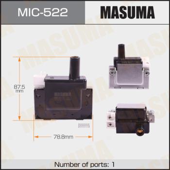 MASUMA MIC-522 - Катушка зажигания unicars.by