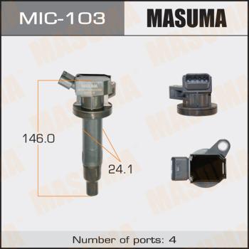 MASUMA MIC-103 - Катушка зажигания unicars.by