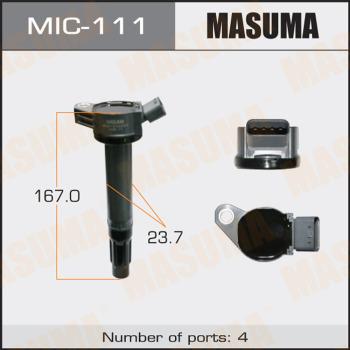 MASUMA MIC111 - Катушка зажигания unicars.by