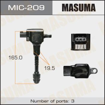 MASUMA MIC-209 - Катушка зажигания unicars.by