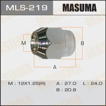 MASUMA MLS-219 - Гайка крепления колеса unicars.by