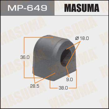 MASUMA MP-649 - Втулка стабилизатора unicars.by