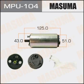 MASUMA MPU104 - Топливный насос unicars.by