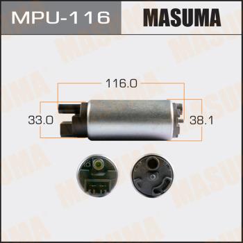 MASUMA MPU-116 - Топливный насос unicars.by