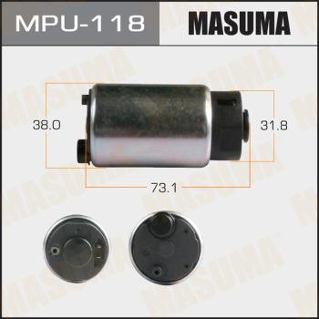 MASUMA MPU118 - Топливный насос unicars.by