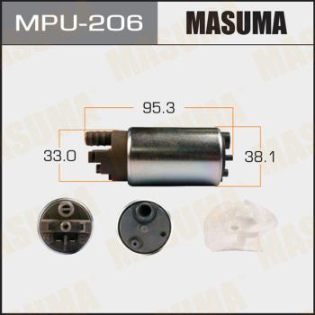 MASUMA MPU206 - Топливный насос unicars.by