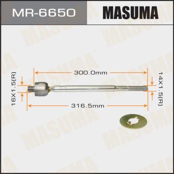 MASUMA MR-6650 - Осевой шарнир, рулевая тяга unicars.by