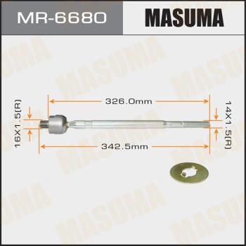 MASUMA MR-6680 - Осевой шарнир, рулевая тяга unicars.by