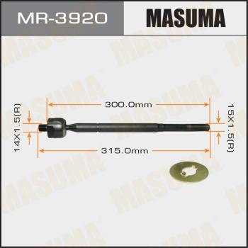 MASUMA MR-3920 - Осевой шарнир, рулевая тяга unicars.by