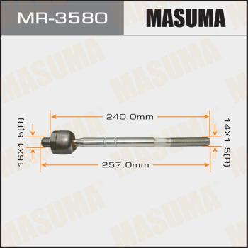 MASUMA MR3580 - Осевой шарнир, рулевая тяга unicars.by