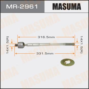 MASUMA MR-2961 - Осевой шарнир, рулевая тяга unicars.by