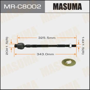 MASUMA MR-C8002 - Осевой шарнир, рулевая тяга unicars.by