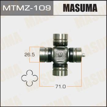 MASUMA MTMZ-109 - Шарнир, продольный вал unicars.by