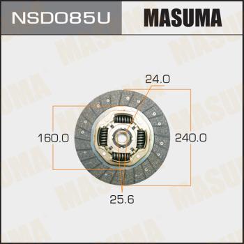 MASUMA NSD085U - Диск сцепления, фрикцион unicars.by