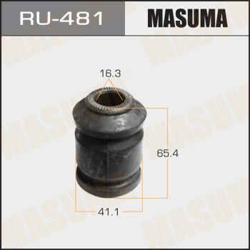 MASUMA RU-481 - Втулка, рычаг подвески колеса unicars.by