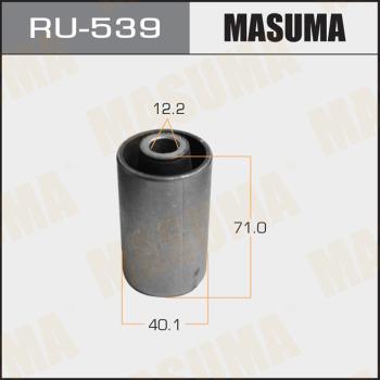 MASUMA RU-539 - Сайлентблок, рычаг подвески колеса unicars.by