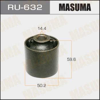 MASUMA RU-632 - Сайлентблок, рычаг подвески колеса unicars.by