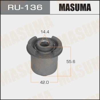 MASUMA RU-136 - Сайлентблок, рычаг подвески колеса unicars.by