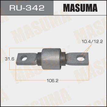 MASUMA RU-342 - Сайлентблок, рычаг подвески колеса unicars.by