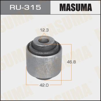 MASUMA RU-315 - Сайлентблок, рычаг подвески колеса unicars.by