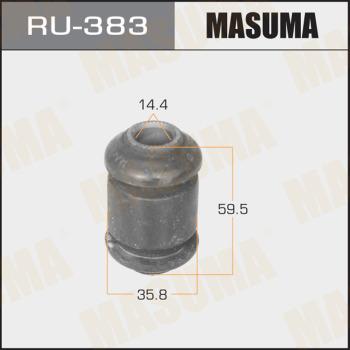 MASUMA RU-383 - Втулка, рычаг подвески колеса unicars.by