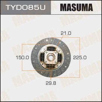 MASUMA TYD085U - Диск сцепления, фрикцион unicars.by